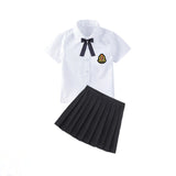 Damen Schuluniform Ensemble Drune in Schwarz