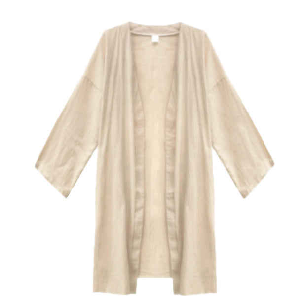 Femme Leichtgewicht Offene Vorderkante Kimono Cardigan Heidi-Mode