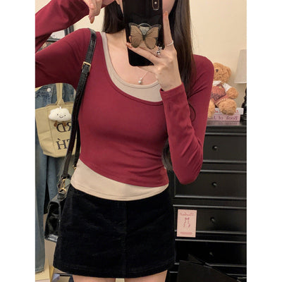 Femme Lagen Langarmtop Heidi-Mode