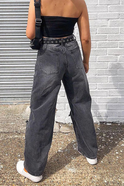 Heidi-Mode | 90Er Rissige Lockere Beine Jeans