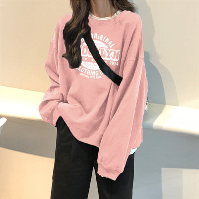 Femme Oversized Grafik Sweatshirt Heidi-Mode