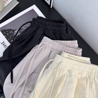 Femme Leichtgewicht Hochgeschnittene Lounge Shorts Heidi-Mode