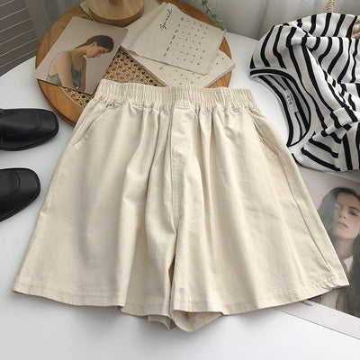 Femme Relaxed Fit Hohe Taillen Shorts Heidi-Mode