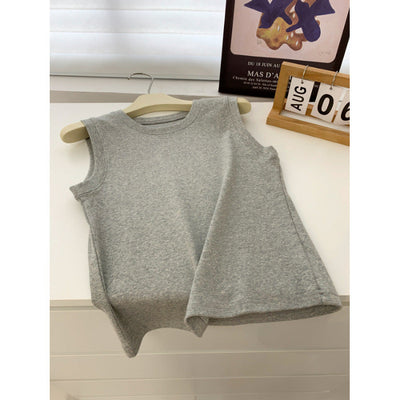 Femme Leichtgewichtig Ärmelloses Oberteil mit Elegantem Fluss Heidi-Mode