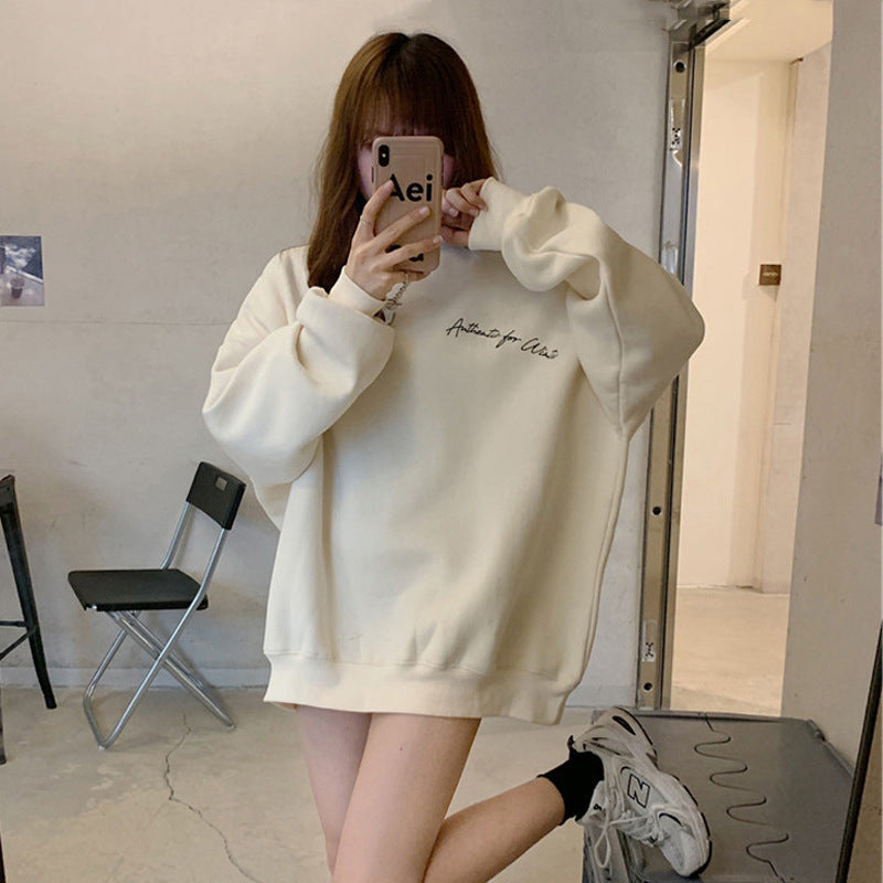 Femme Übergröße Bequem Grafik Sweatshirt Heidi-Mode