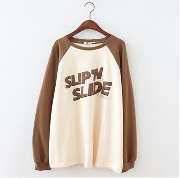 Femme Grafik Pullover Sweatshirt mit Relaxed Fit Heidi-Mode