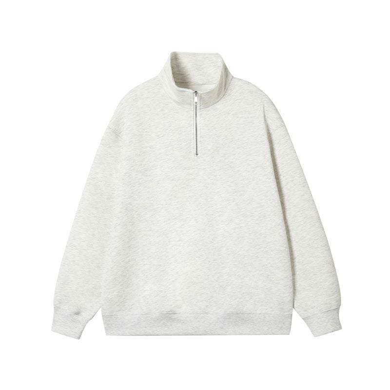 Femme Hochkragen Zip-Up Sweatshirt Heidi-Mode