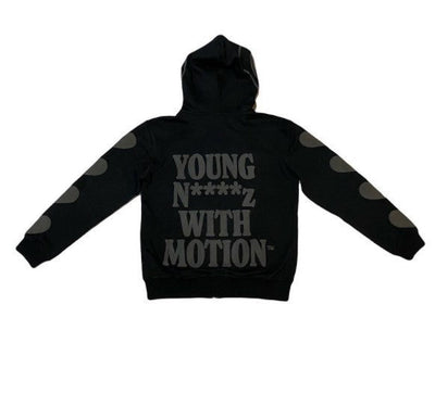 Damen Graphic Zip-Up Hoodie mit inspirierendem Print Heidi-Mode