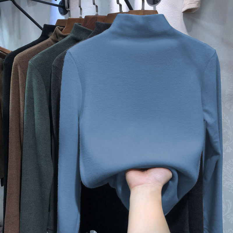 Femme Soft Thermal Stehkragenoberteil Heidi-Mode