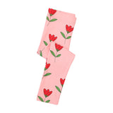Mädchen Leggings mit verspieltem Blumenmuster Drune in Gelb