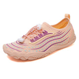 Damen Mesh Slip On Wassersport Sneakers – Schnell Trocknende Aqua Schuhe in Rosa
