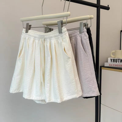 Femme Leichtgewicht Hochgeschnittene Lounge Shorts Heidi-Mode