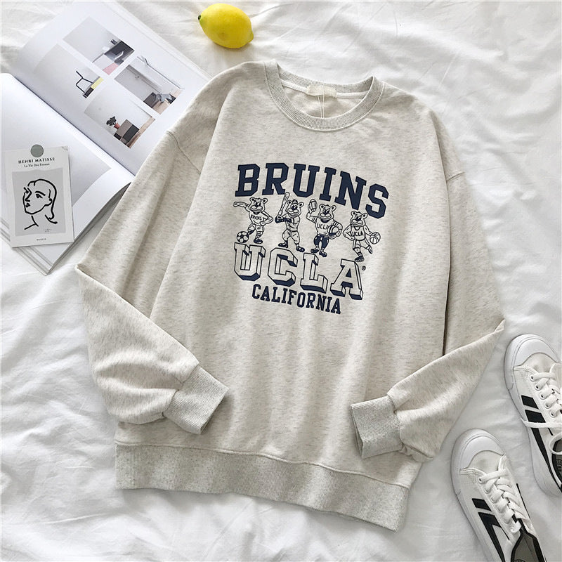 Femme Grafisches Bedrucktes Oversized Sweatshirt Heidi-Mode