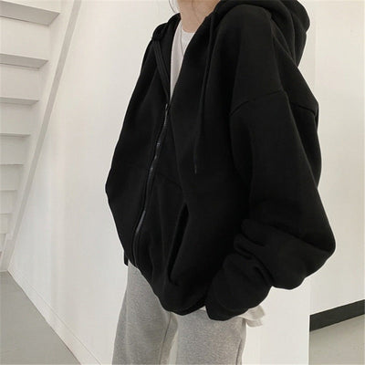 Femme Oversized Zip-Up Hoodie Heidi-Mode