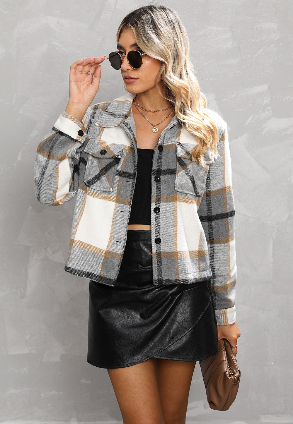 Kariertes Overshirt | Lässig und Vielseitig | Perfekte Ergänzung