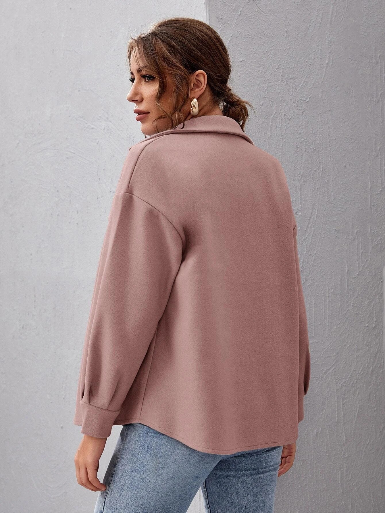 Stilvolle Hemdjacke | Lässige Eleganz | Vielseitiger Look