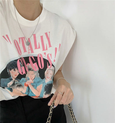 Femme Grafik Muskelshirt Heidi-Mode