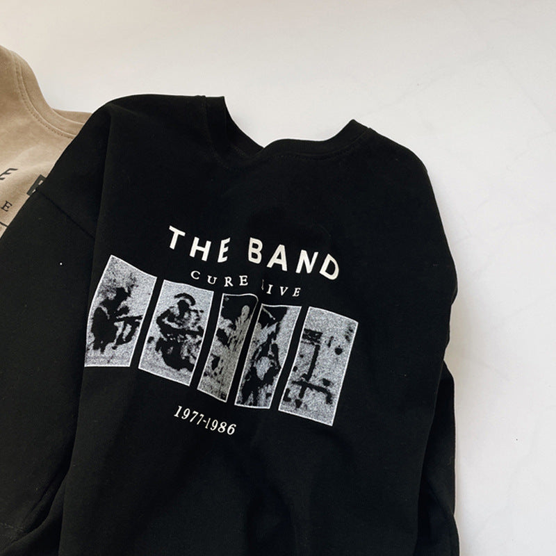 Femme Grafikdruck Relaxed Fit T-Shirt Heidi-Mode