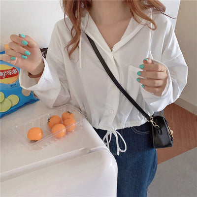 Damen Leichtgewicht Kapuzenpullover mit Kordelzugdetail Heidi-Mode