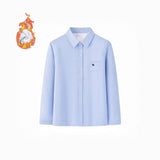 Damen elegantes und lässiges Langarmhemd Drune in Blau