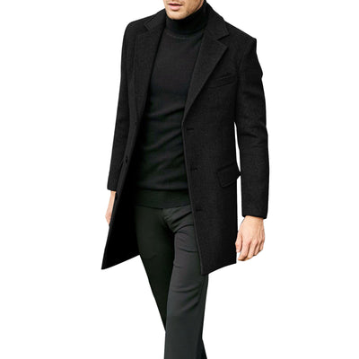 Herren eleganter Woolcoat Aliams