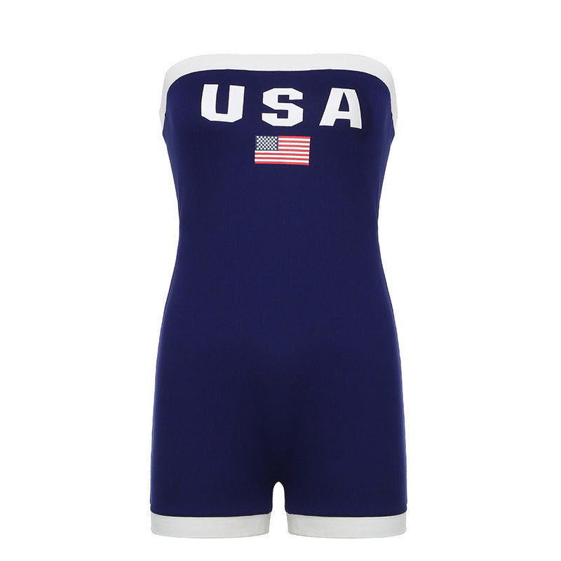 Samantha - Damenbadeanzug in attraktivem Bandeau-Design