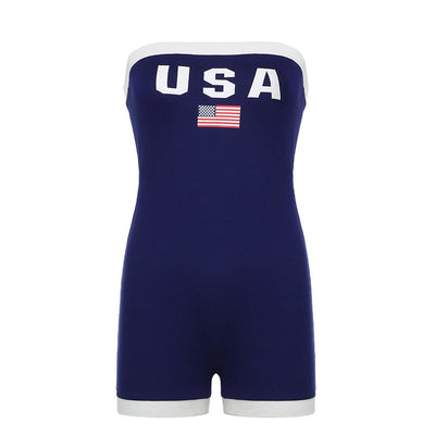 Samantha - Damenbadeanzug in attraktivem Bandeau-Design