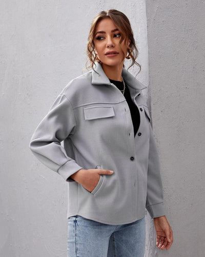 Stilvolle Hemdjacke | Lässige Eleganz | Vielseitiger Look