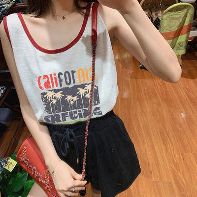 Femme Relaxed Fit Grafik Tanktop Heidi-Mode