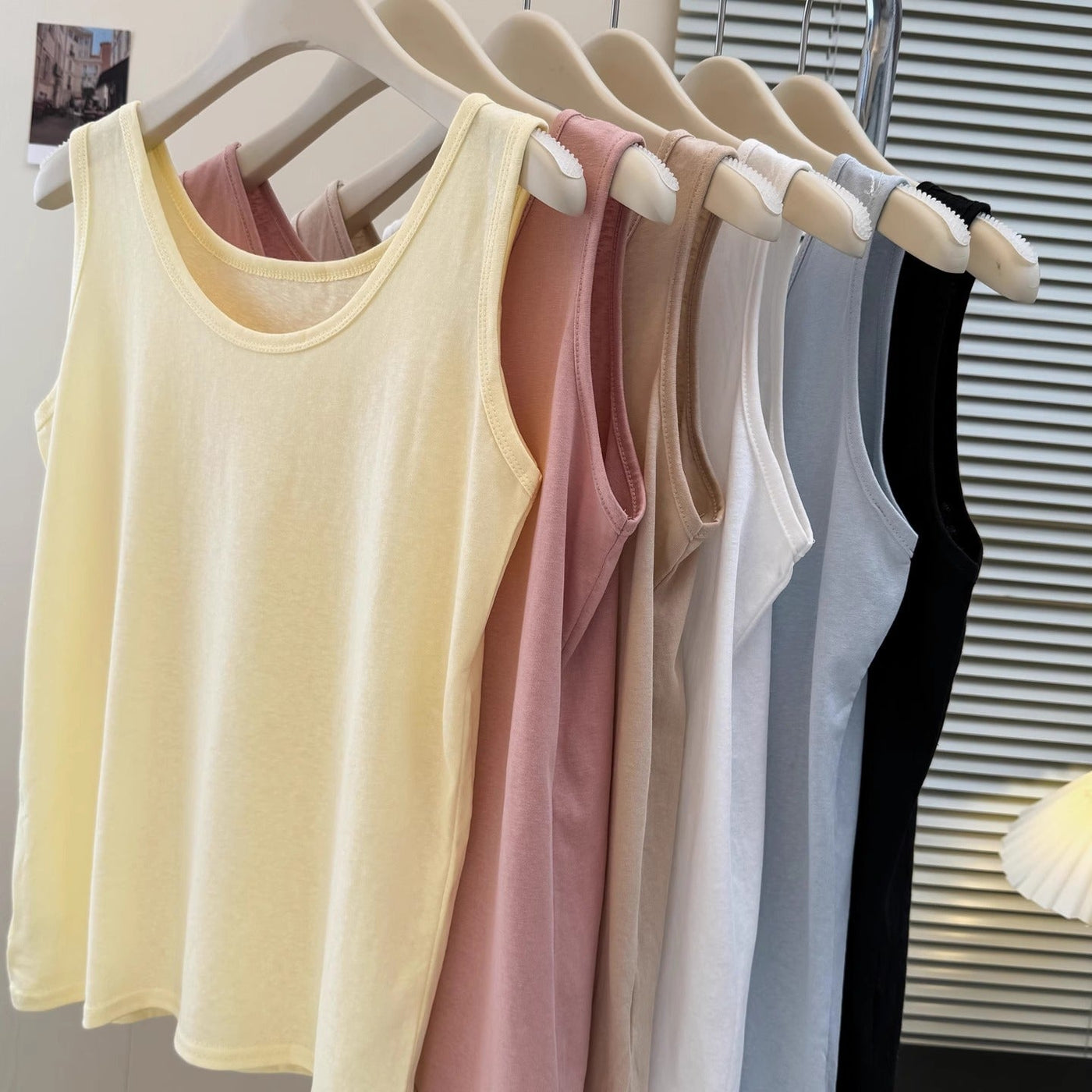 Femme Weiches Jersey Tanktop mit schmeichelhaftem Schnitt Heidi-Mode