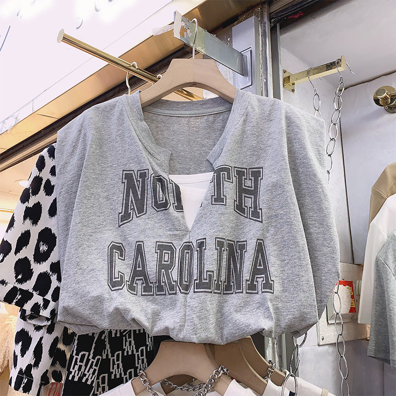 Femme Leichtgewicht Grafik Pullover Heidi-Mode