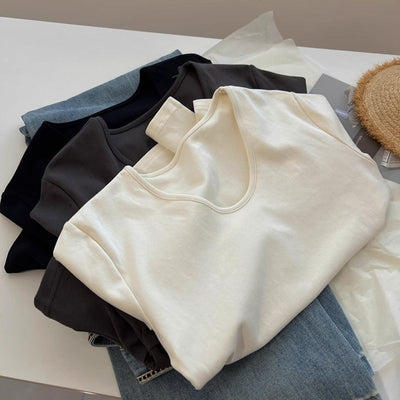 Femme Langarm Casual Top Heidi-Mode