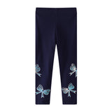 Mädchen Leggings mit bunten Schleifen-Applikationen Drune in Unbekannt
