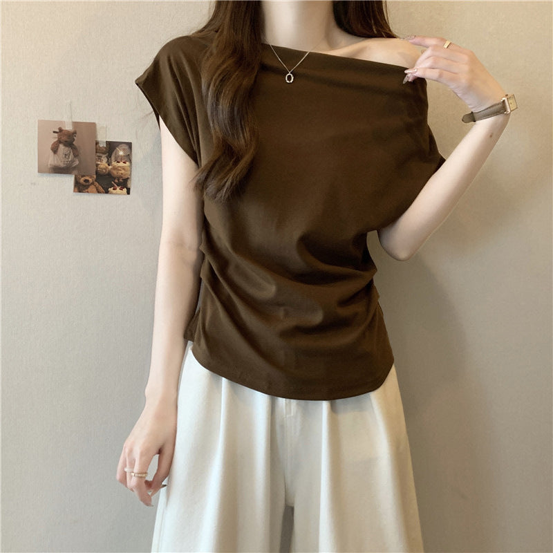 Femme Off-Shoulder Relaxed Fit Top Heidi-Mode