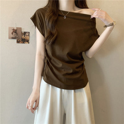 Femme Off-Shoulder Relaxed Fit Top Heidi-Mode