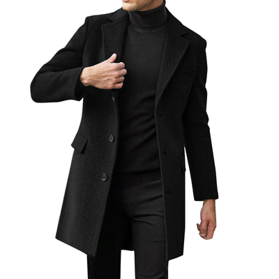 Herren eleganter Woolcoat Aliams