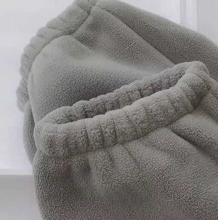 Femme Soft Fleece Loungewear Set mit verstellbarem Bund Heidi-Mode