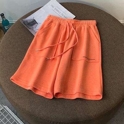 Femme Hochbundige Sportshorts mit stilvollen Taschen Heidi-Mode