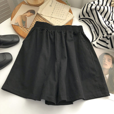 Femme Relaxed Fit Hohe Taillen Shorts Heidi-Mode