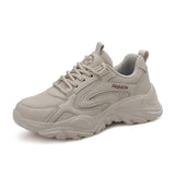 Damen Sportliche Sneakers Mit Atmungsaktivem Obermaterial – Gepolsterte Komfortschuhe in Khaki