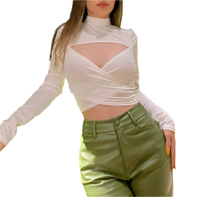 Yvonne - Verführerischer Ausschnitt Oberteil