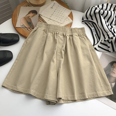 Femme Relaxed Fit Hohe Taillen Shorts Heidi-Mode