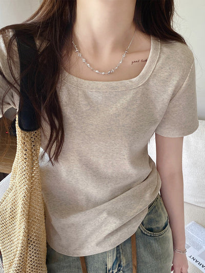 Femme Premium Soft-Fit Freizeit T-Shirt Heidi-Mode