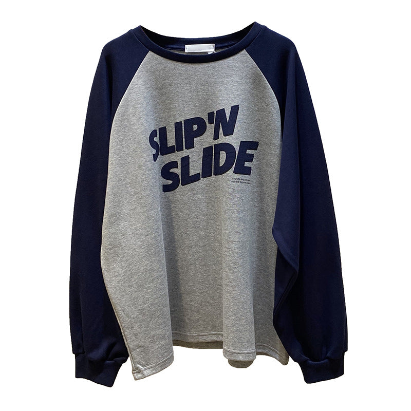 Femme Grafik Sweatshirt mit Fettdruck Heidi-Mode