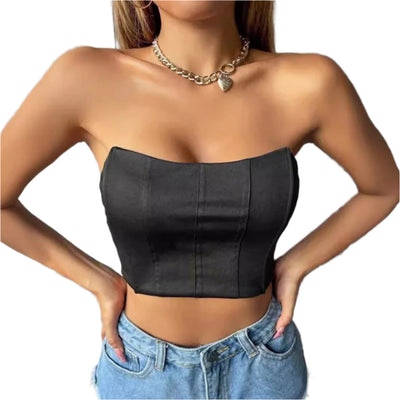 Melissa - Modernes cropped Tube-Top