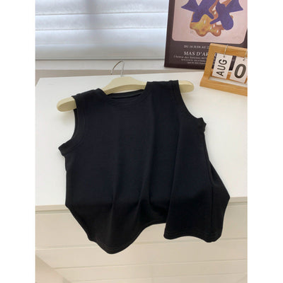 Femme Leichtgewichtig Ärmelloses Oberteil mit Elegantem Fluss Heidi-Mode