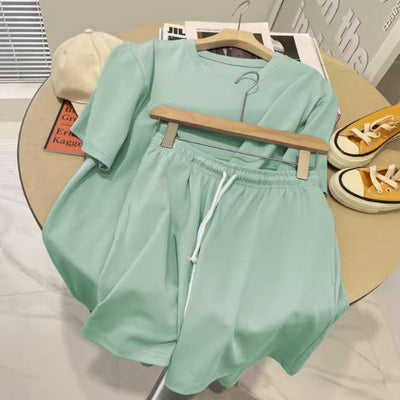 Femme Komfortable Passform Kurz-Set Heidi-Mode