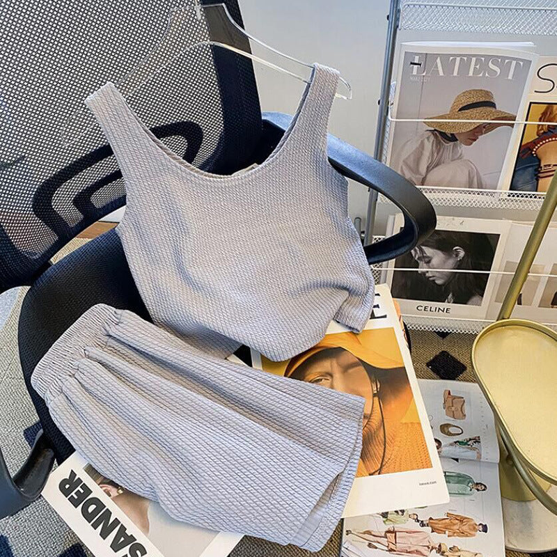 Femme Relaxed Fit Strukturiertes Lounge-Set Heidi-Mode