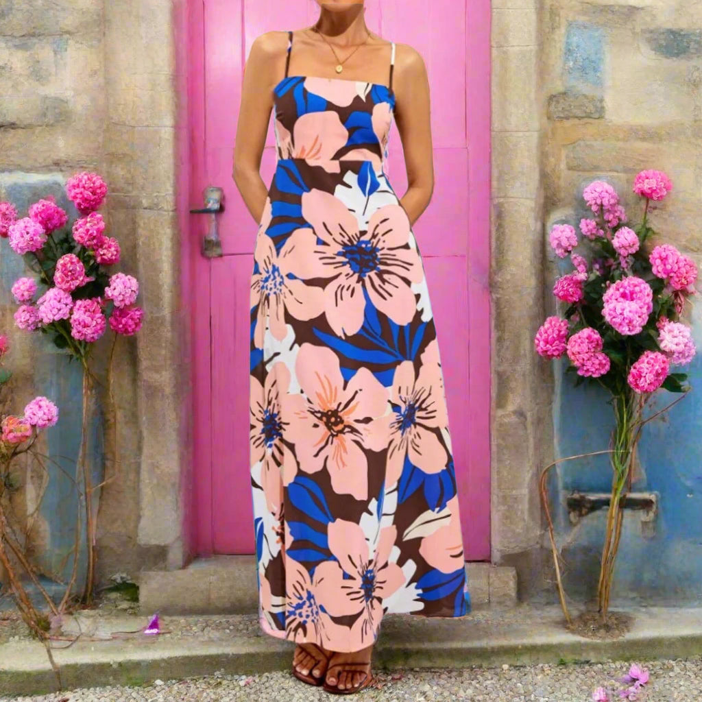 Marlyn - Elegantes Bohemian Kleid mit Druck