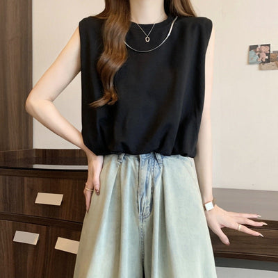 Femme Relaxed Fit Ärmelloses T-Shirt Heidi-Mode